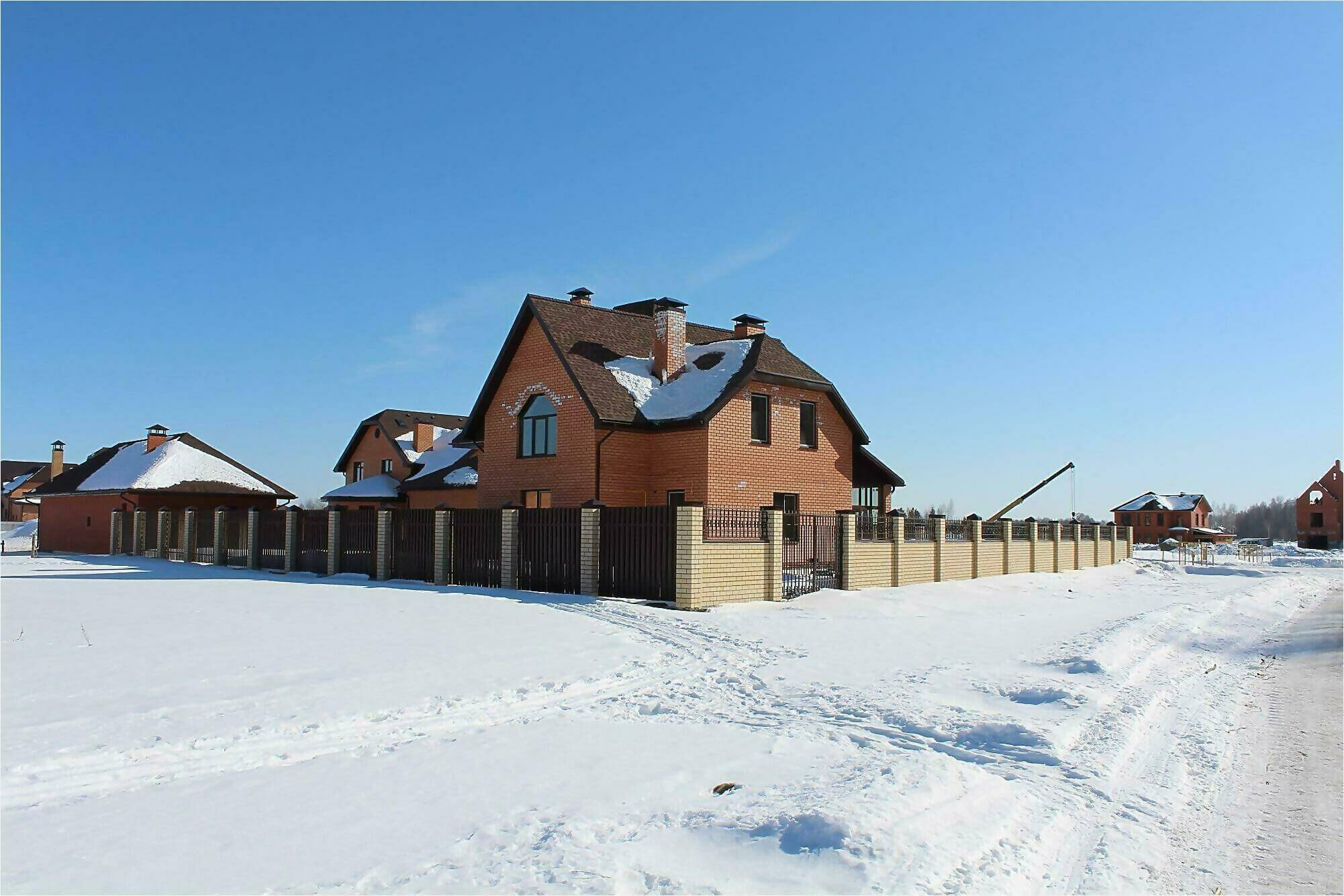 забор из штакетника 115м фото4 в Казани