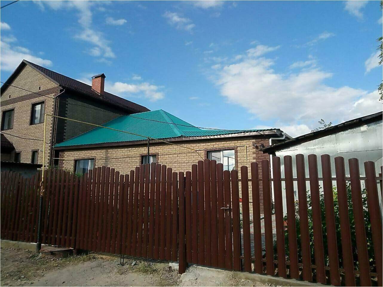 забор-ранчо из штакетника 70м фото1 в Казани