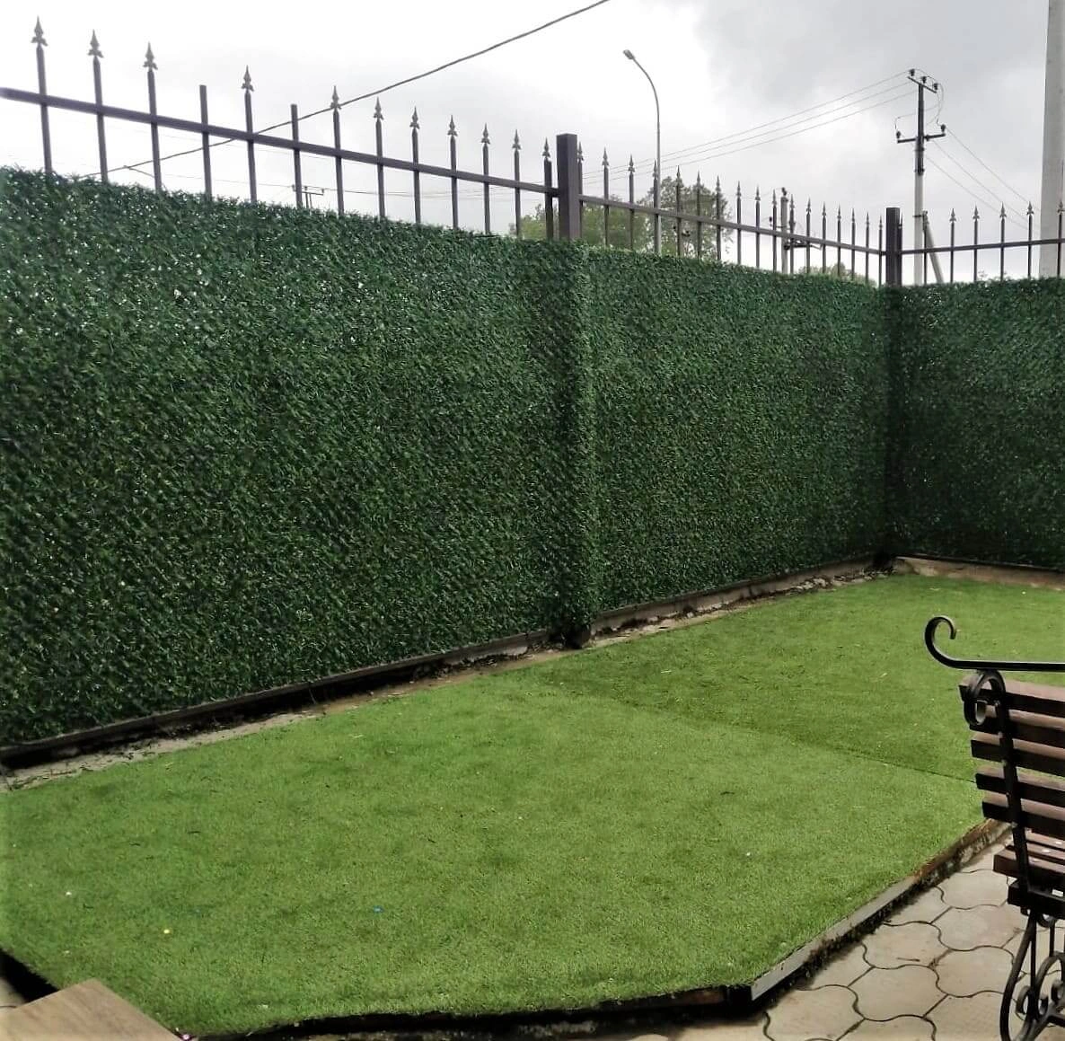 Вечнозеленый забор Grass Fence 33м фото 4 в Казани