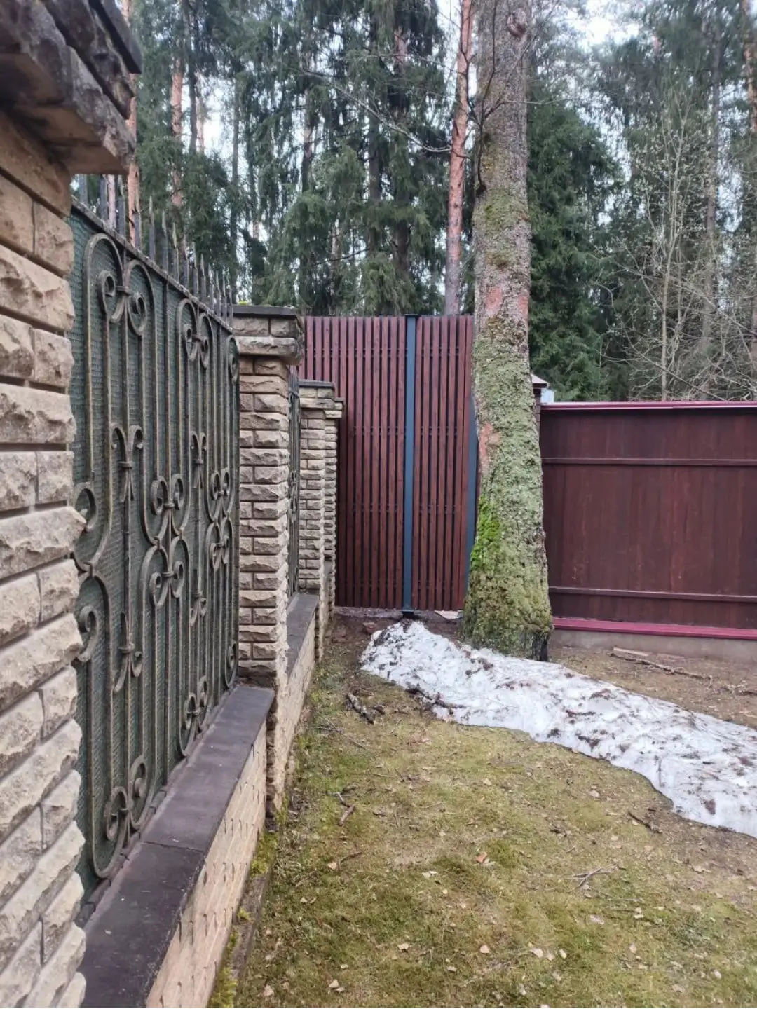 Забор из декоративных реек 7м Темный Дуб 3D Принтек фото 1 в Казани